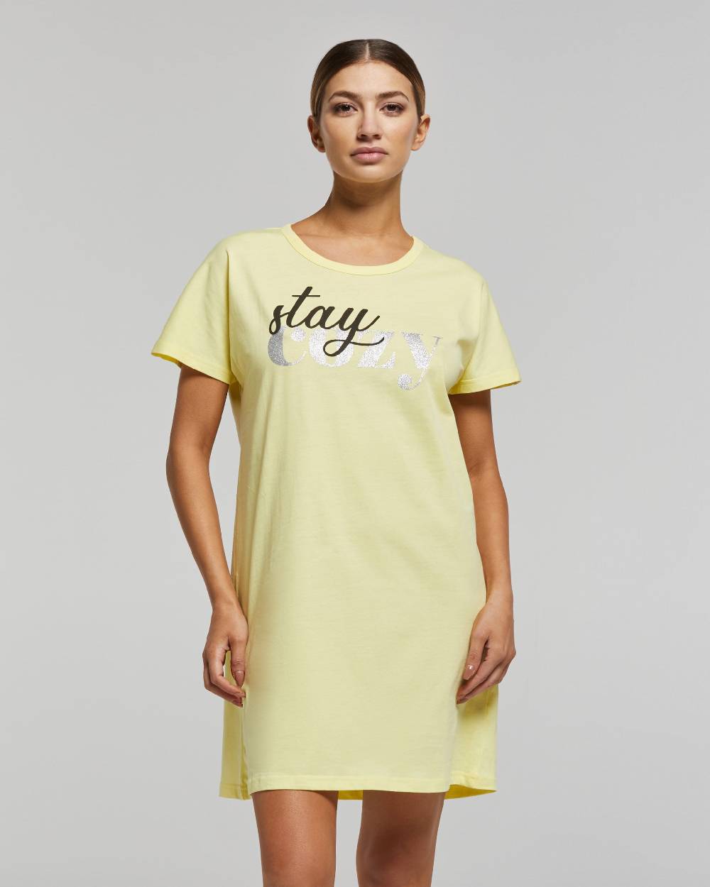 Pompea Maxi T-Shirt Cotone Giulia