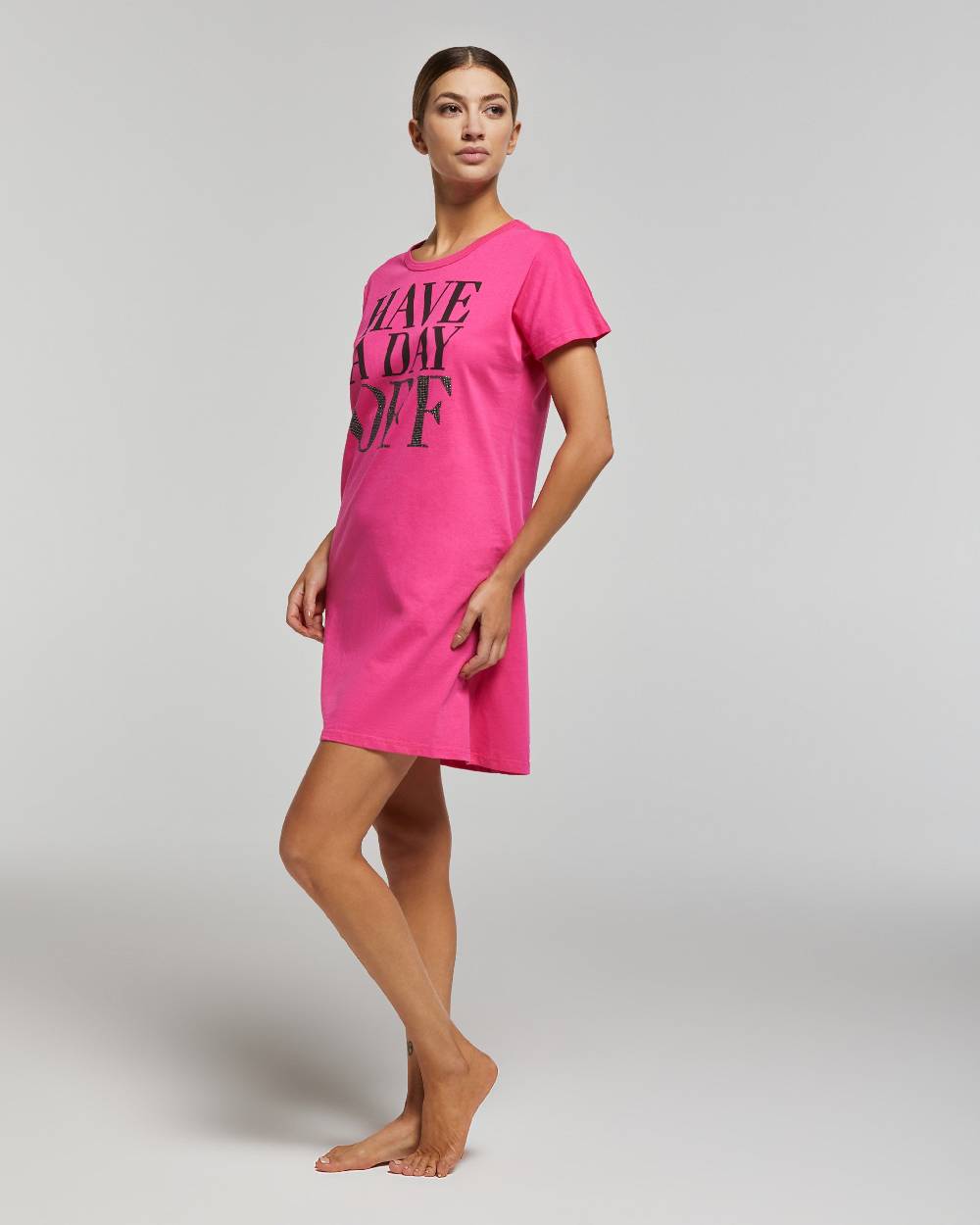 Pompea Maxi T-Shirt Cotone Giulia