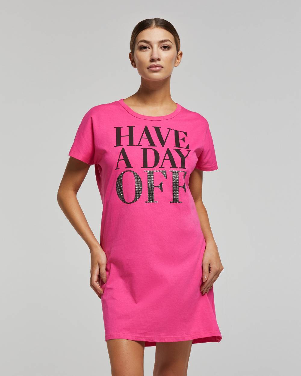 Pompea Maxi T-Shirt Cotone Giulia