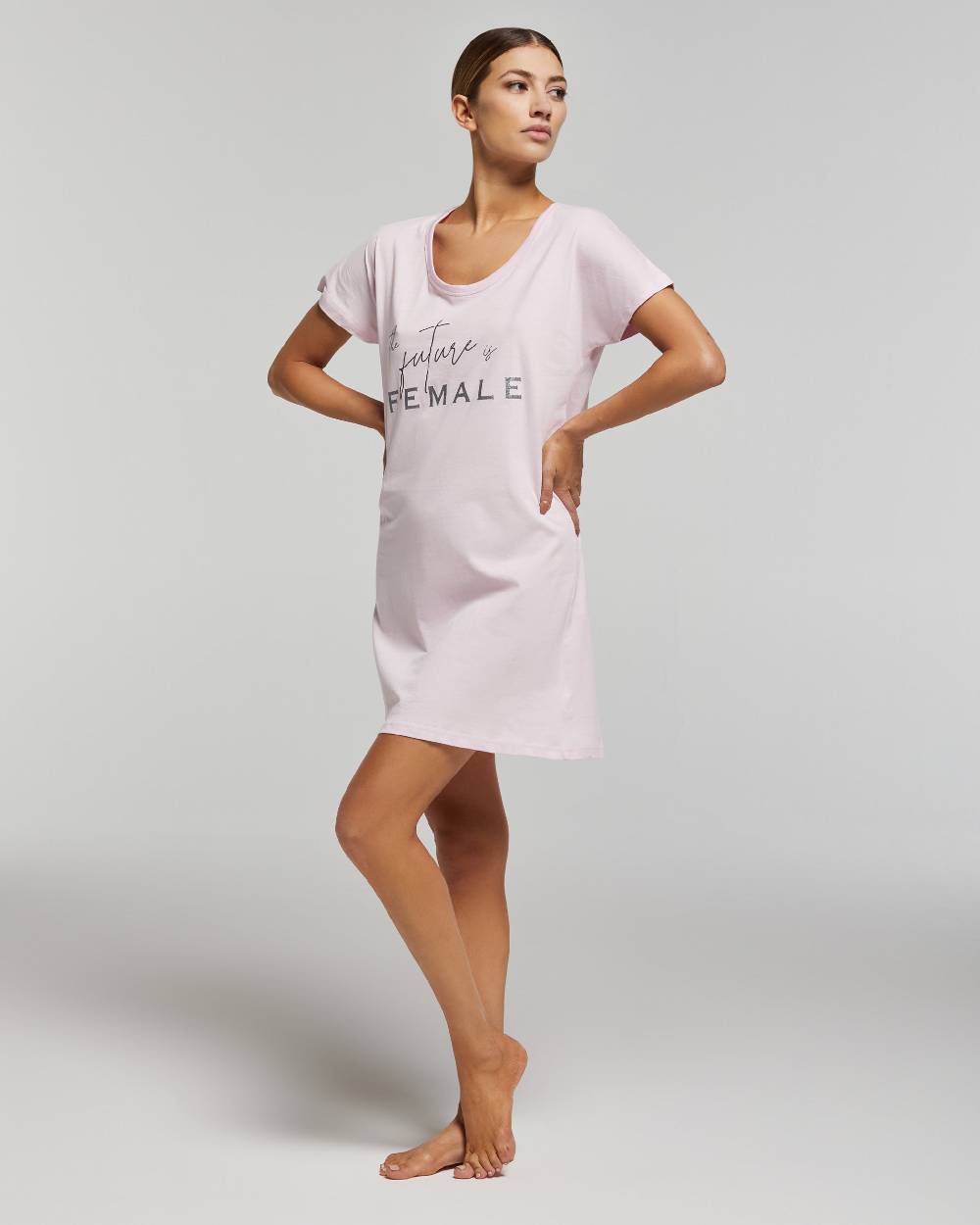 Pompea MAXI T-SHIRT GLADIOLO