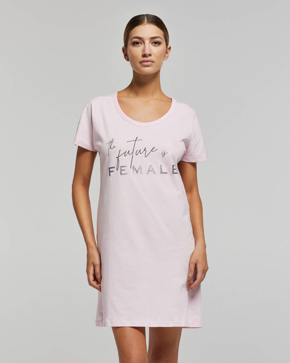 Pompea MAXI T-SHIRT GLADIOLO