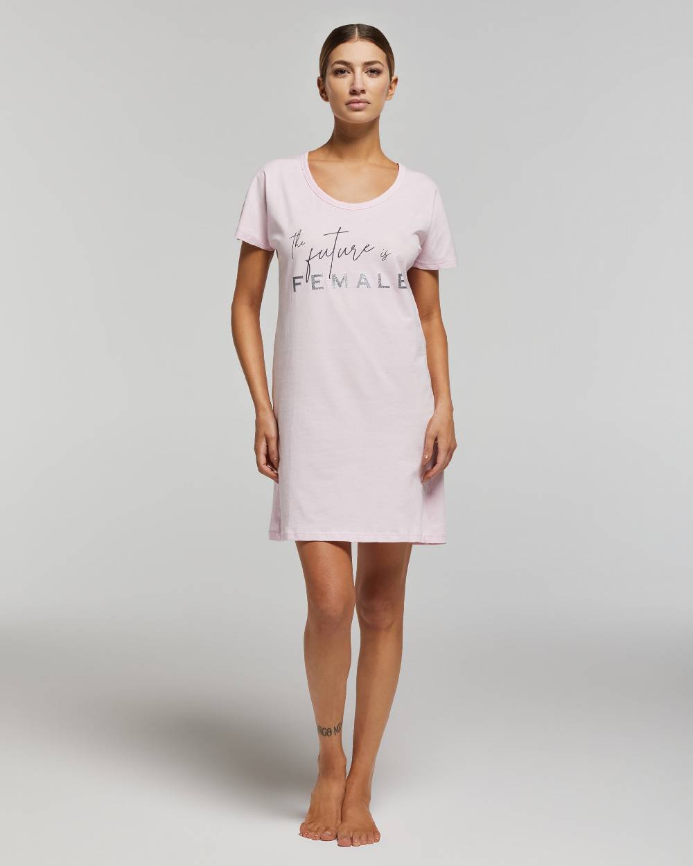 Pompea MAXI T-SHIRT GLADIOLO