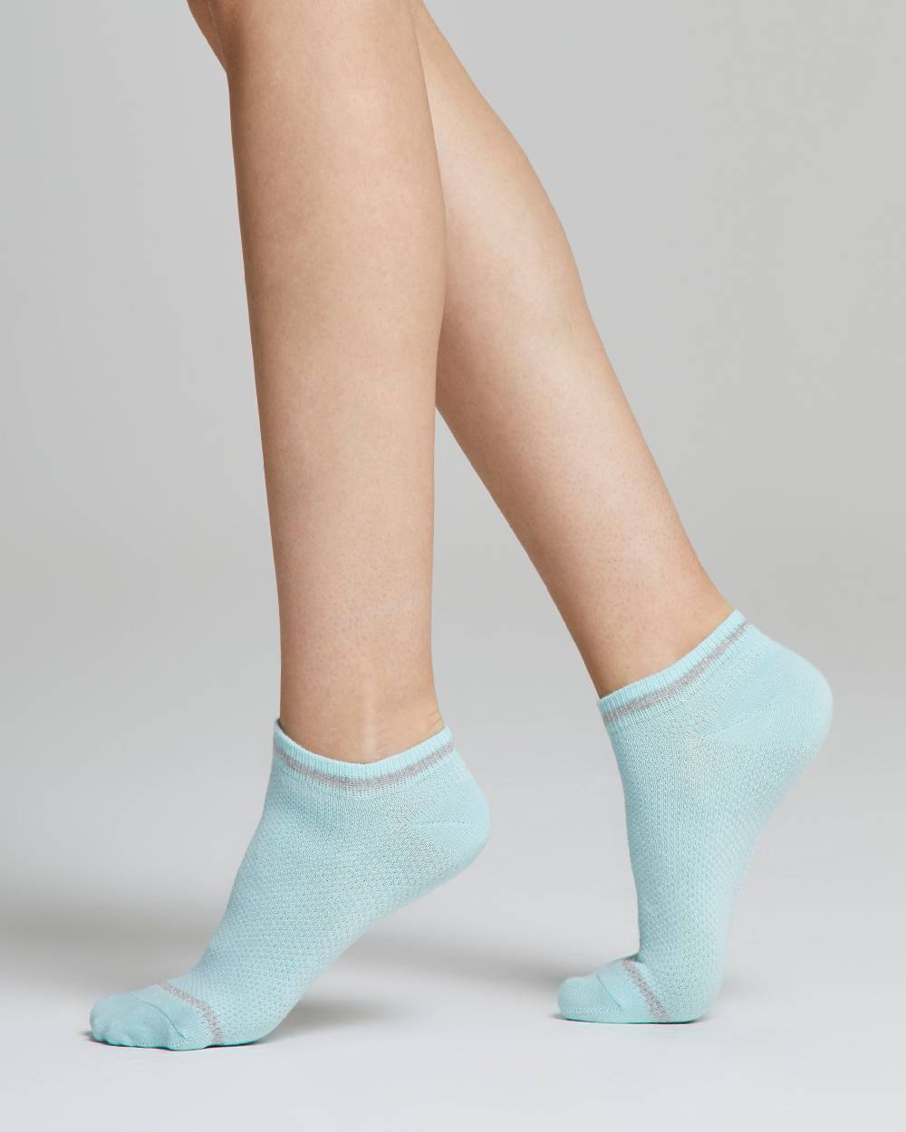 Pompea Minicalza Amber Cotone Con Righe In Lamè