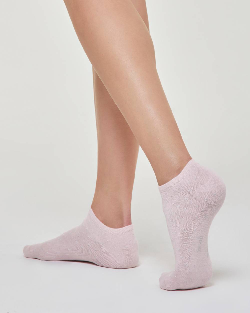 Pompea MINICALZA COTONE DORINA CON POIS IN LAMÉ