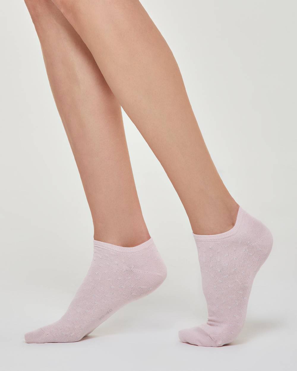 Pompea MINICALZA COTONE DORINA CON POIS IN LAMÉ