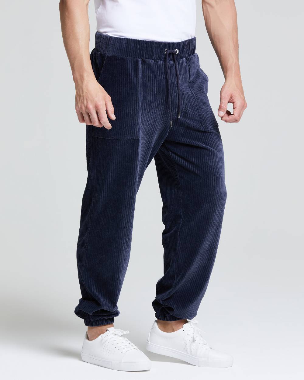 Pompea PANTALONE CARGO VELLUTO COSTE UOMO