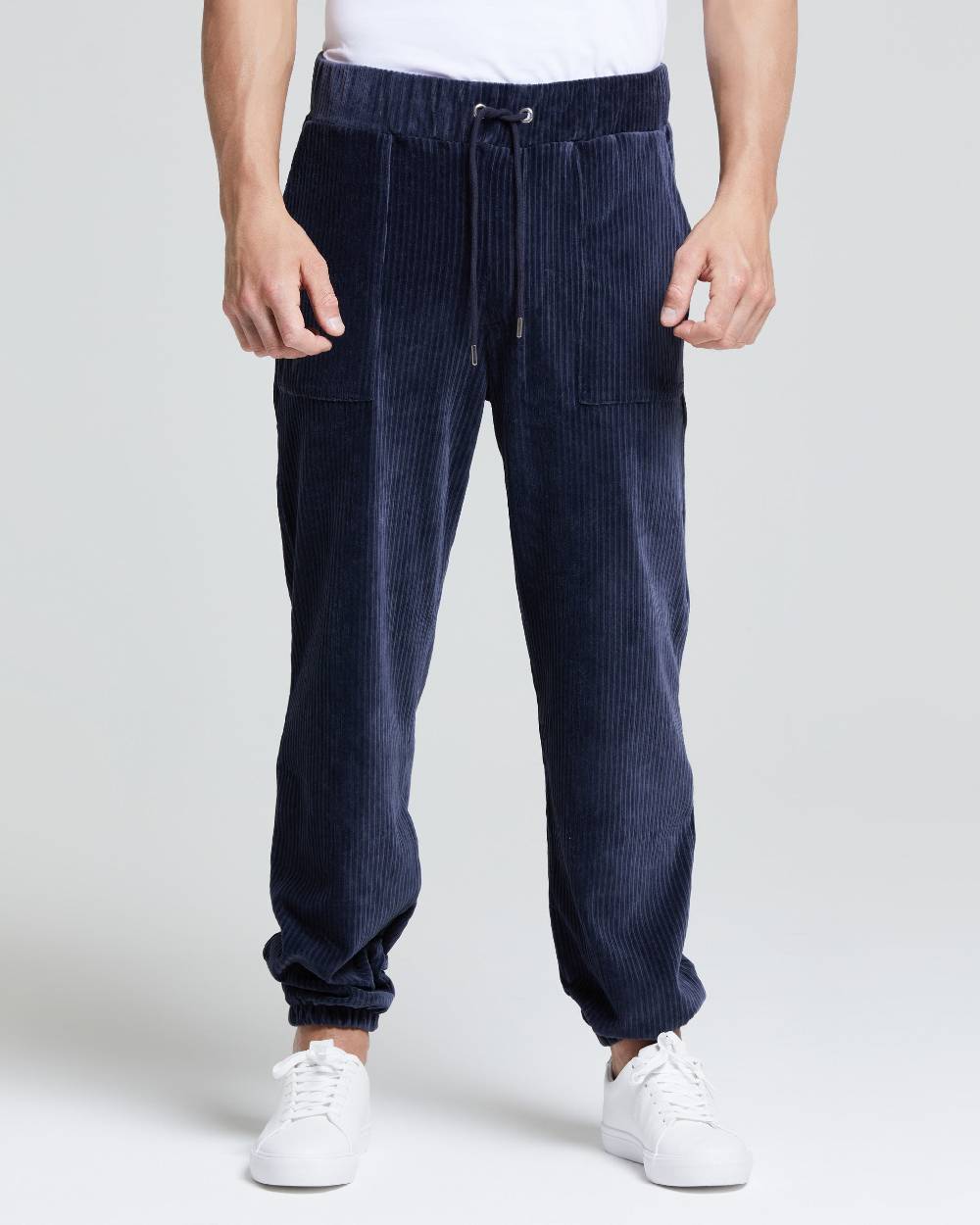 Pompea PANTALONE CARGO VELLUTO COSTE UOMO