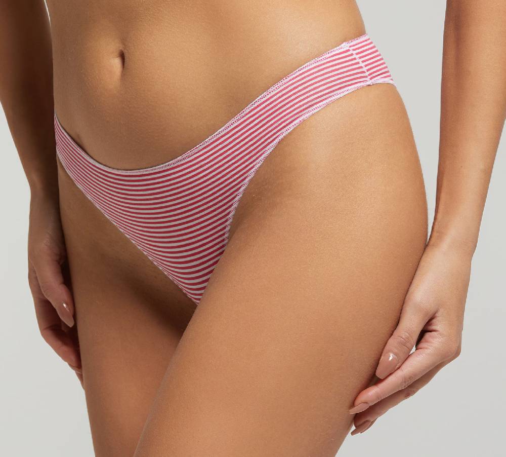 Pompea Perizoma Cotone Fantasia A Righe