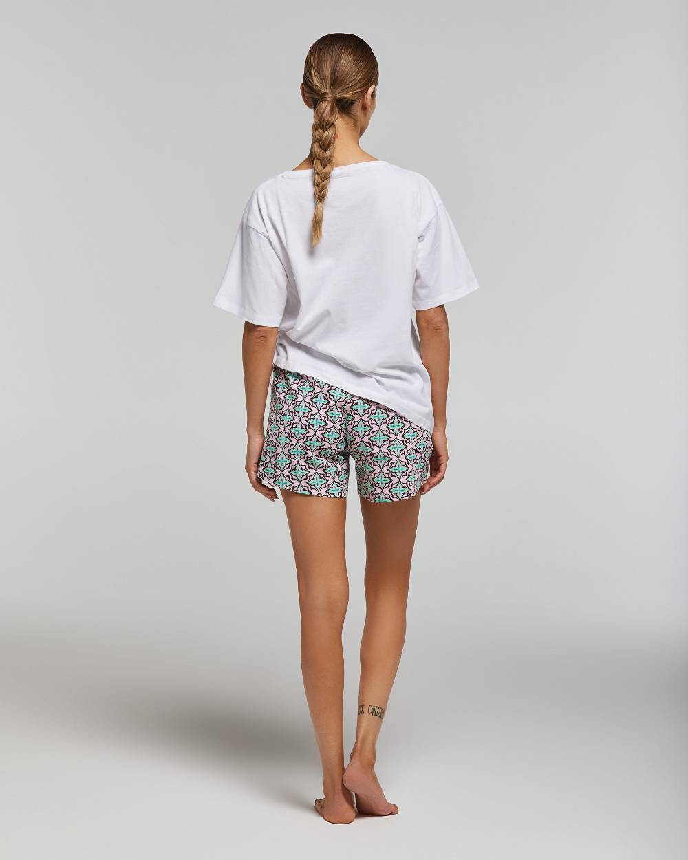 Pompea Pigiama Corto Cotone Alberta