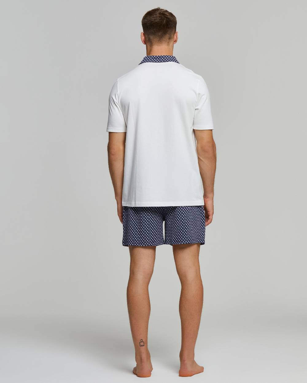 Pompea Pigiama Corto Cotone Alcide