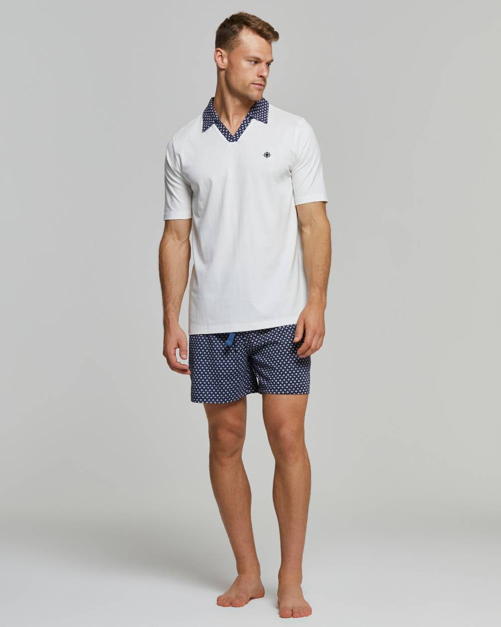 Pompea Pigiama corto cotone Alcide