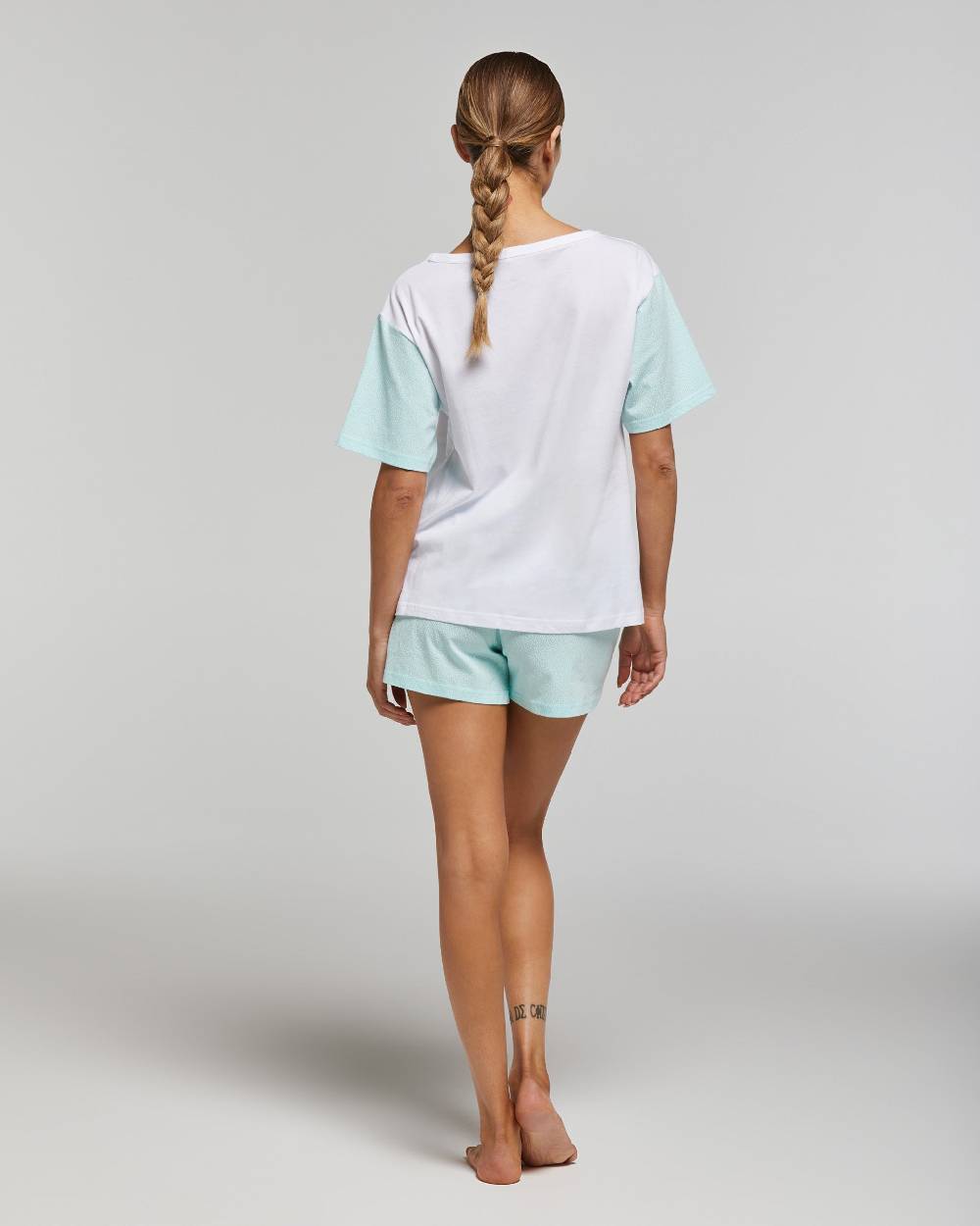 Pompea Pigiama Corto Cotone Angelica