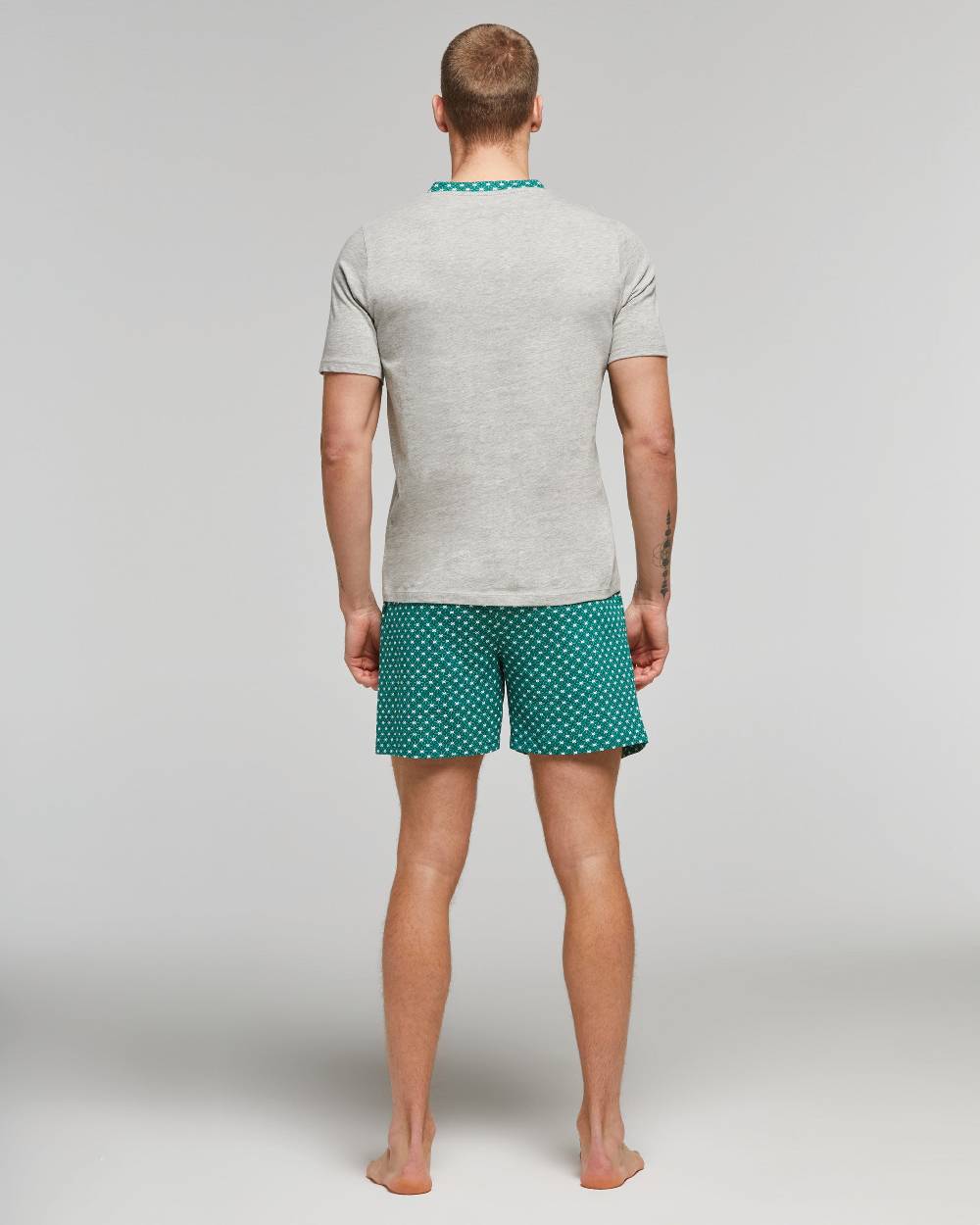 Pompea Pigiama Corto Cotone Augusto