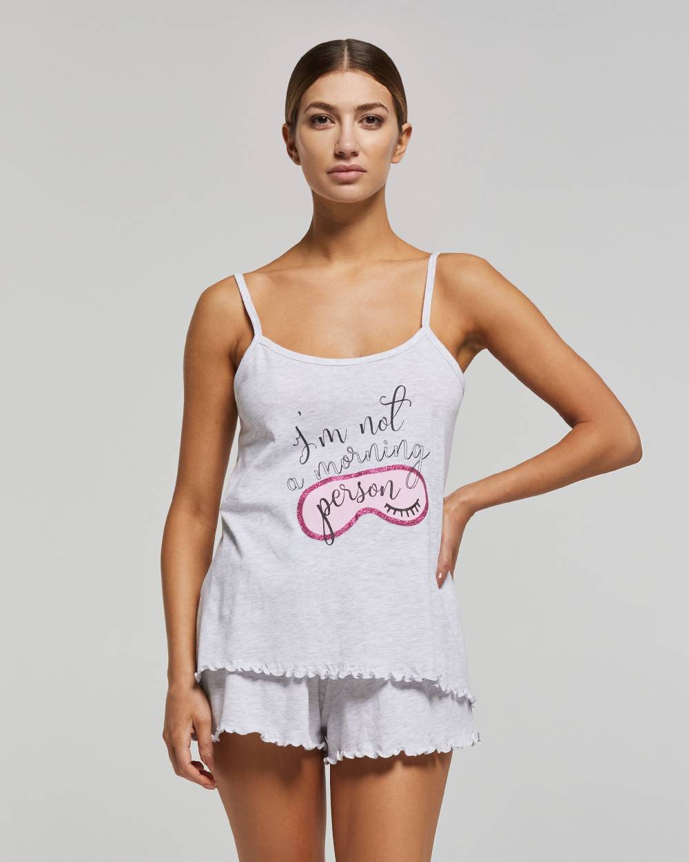 Pompea PIGIAMA CORTO COTONE BETULLA