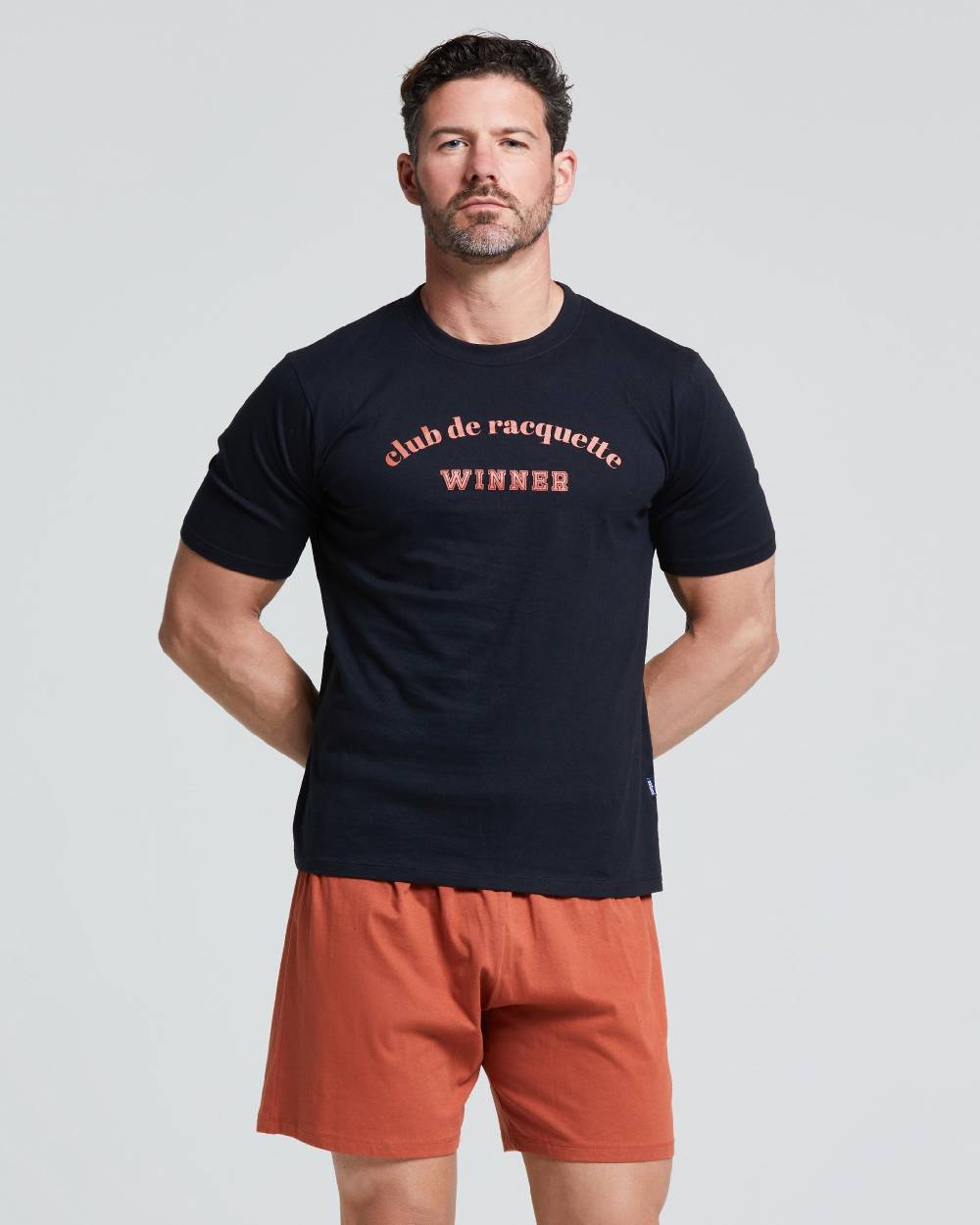 Pompea PIGIAMA CORTO COTONE BRANDO