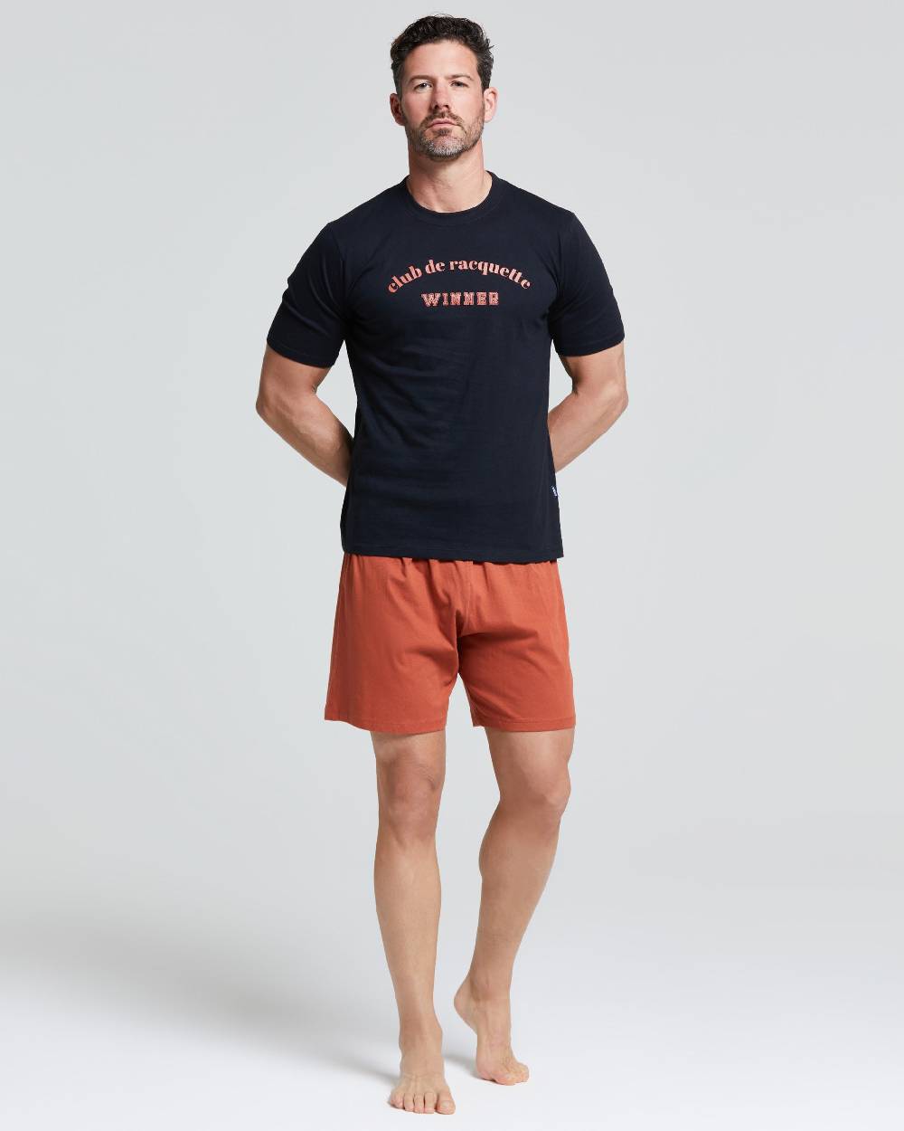 Pompea PIGIAMA CORTO COTONE BRANDO