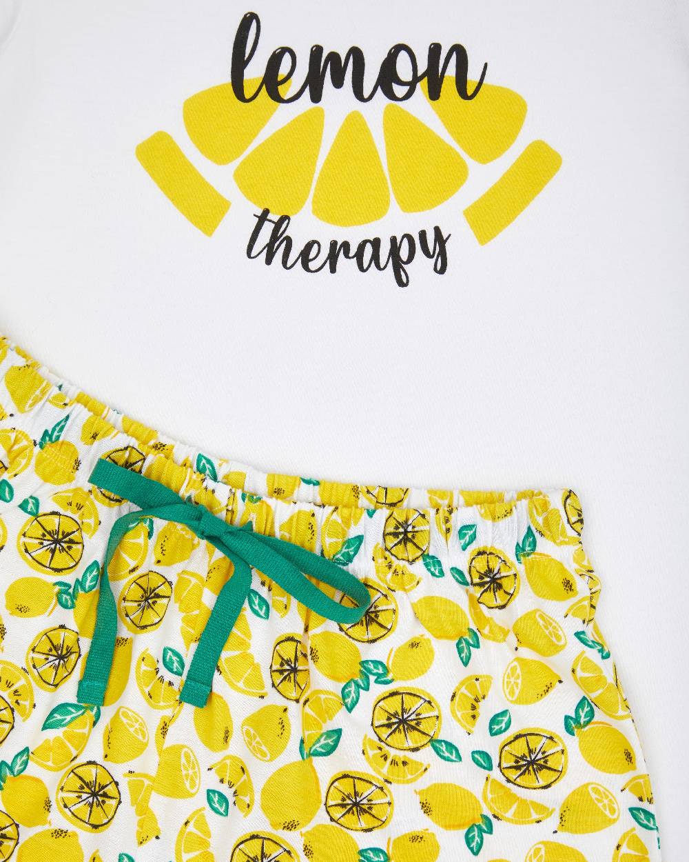 Pompea PIGIAMA CORTO COTONE BROMELIA