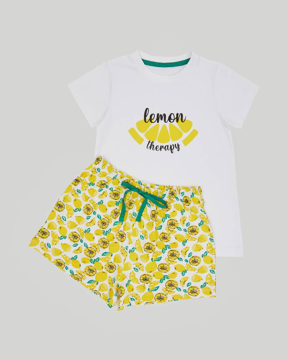 Pompea PIGIAMA CORTO COTONE BROMELIA