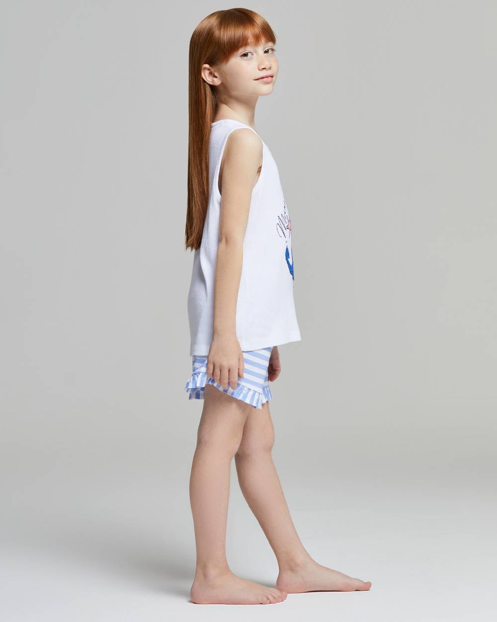 Pompea Pigiama Corto Cotone Clio