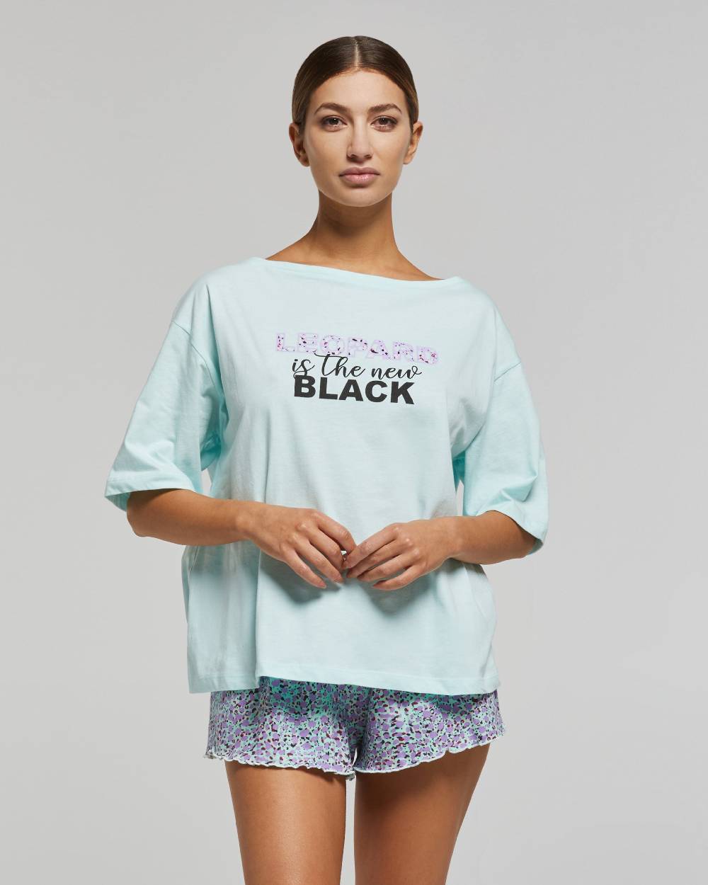 Pompea PIGIAMA CORTO COTONE CLIVIA