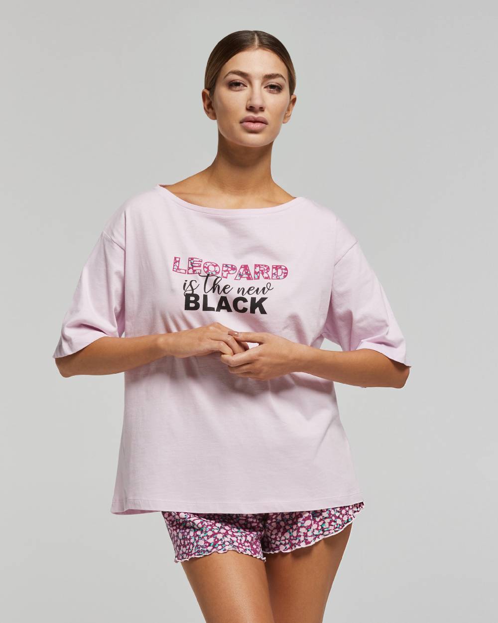 Pompea PIGIAMA CORTO COTONE CLIVIA