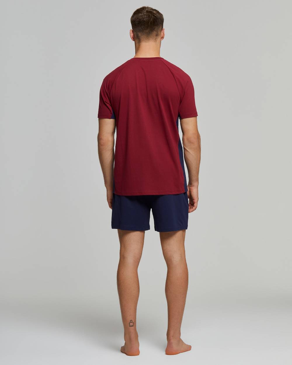 Pompea Pigiama Corto Cotone Corrado