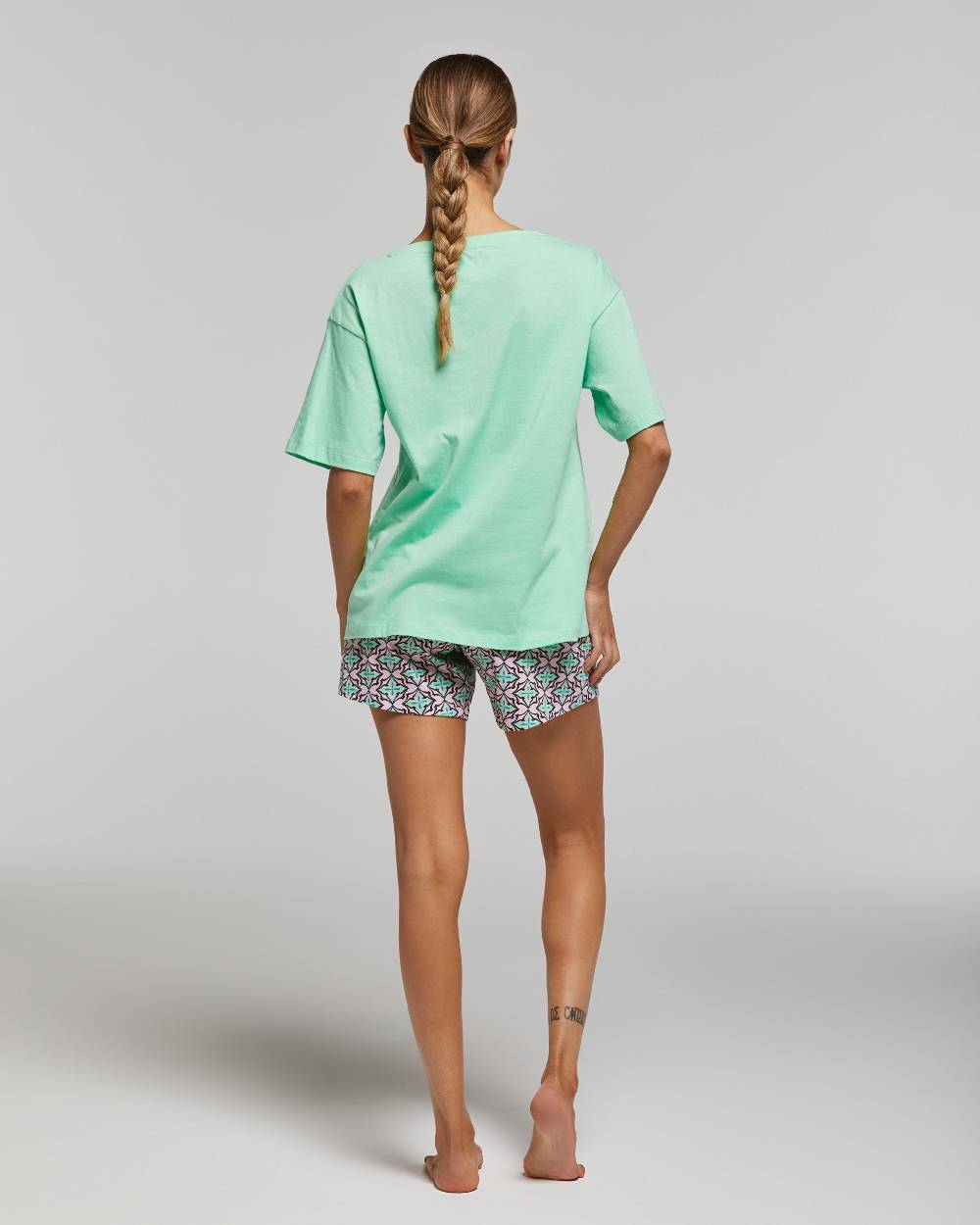 Pompea Pigiama Corto Cotone Dafne
