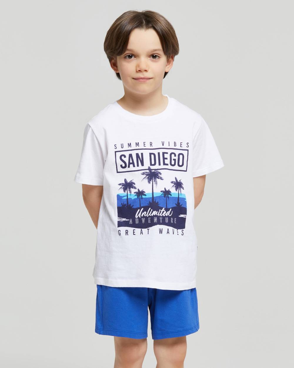 Pompea PIGIAMA CORTO COTONE DIEGO