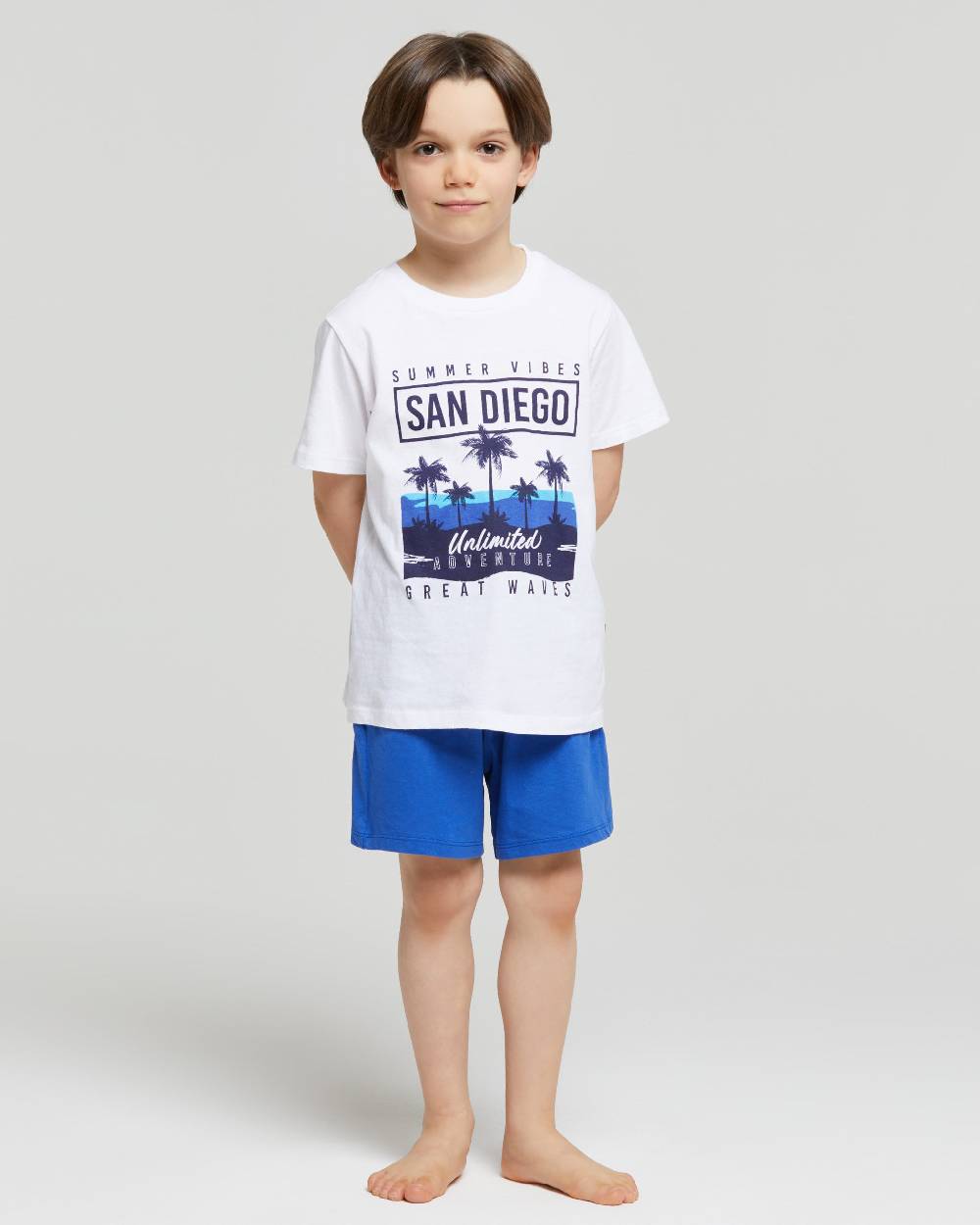 Pompea PIGIAMA CORTO COTONE DIEGO