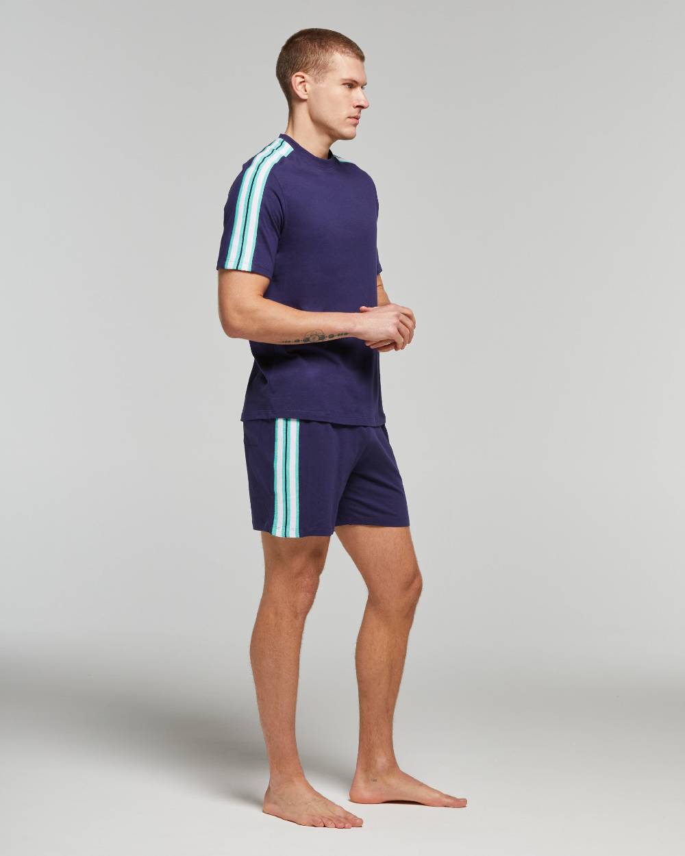 Pompea Pigiama Corto Cotone Dionisio