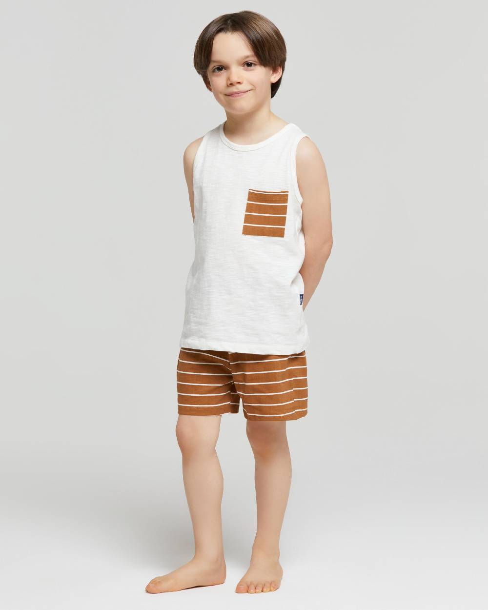 Pompea PIGIAMA CORTO COTONE DONATELLO