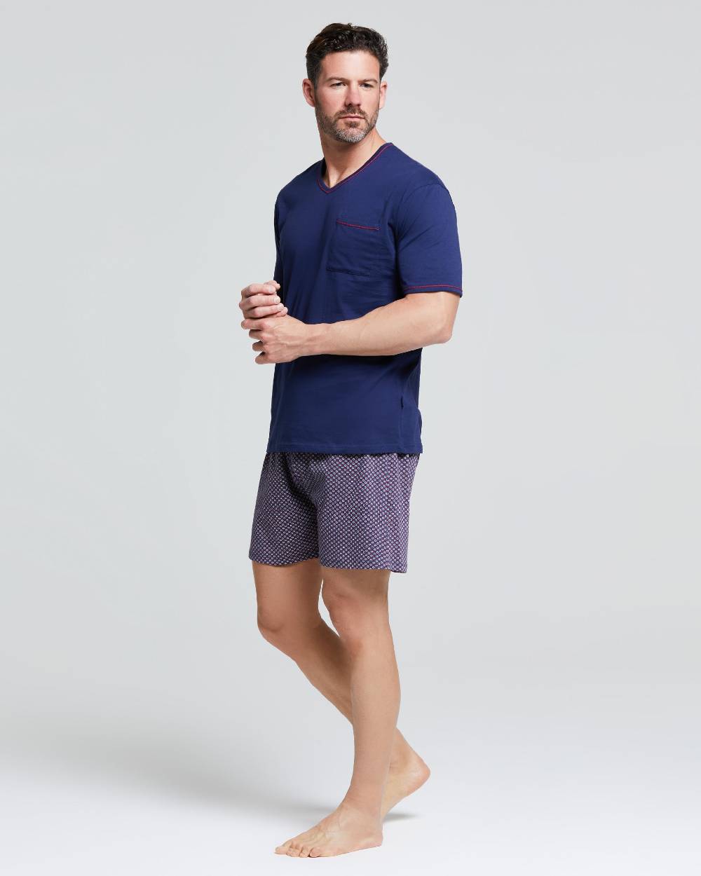 Pompea Pigiama Corto Cotone Eros