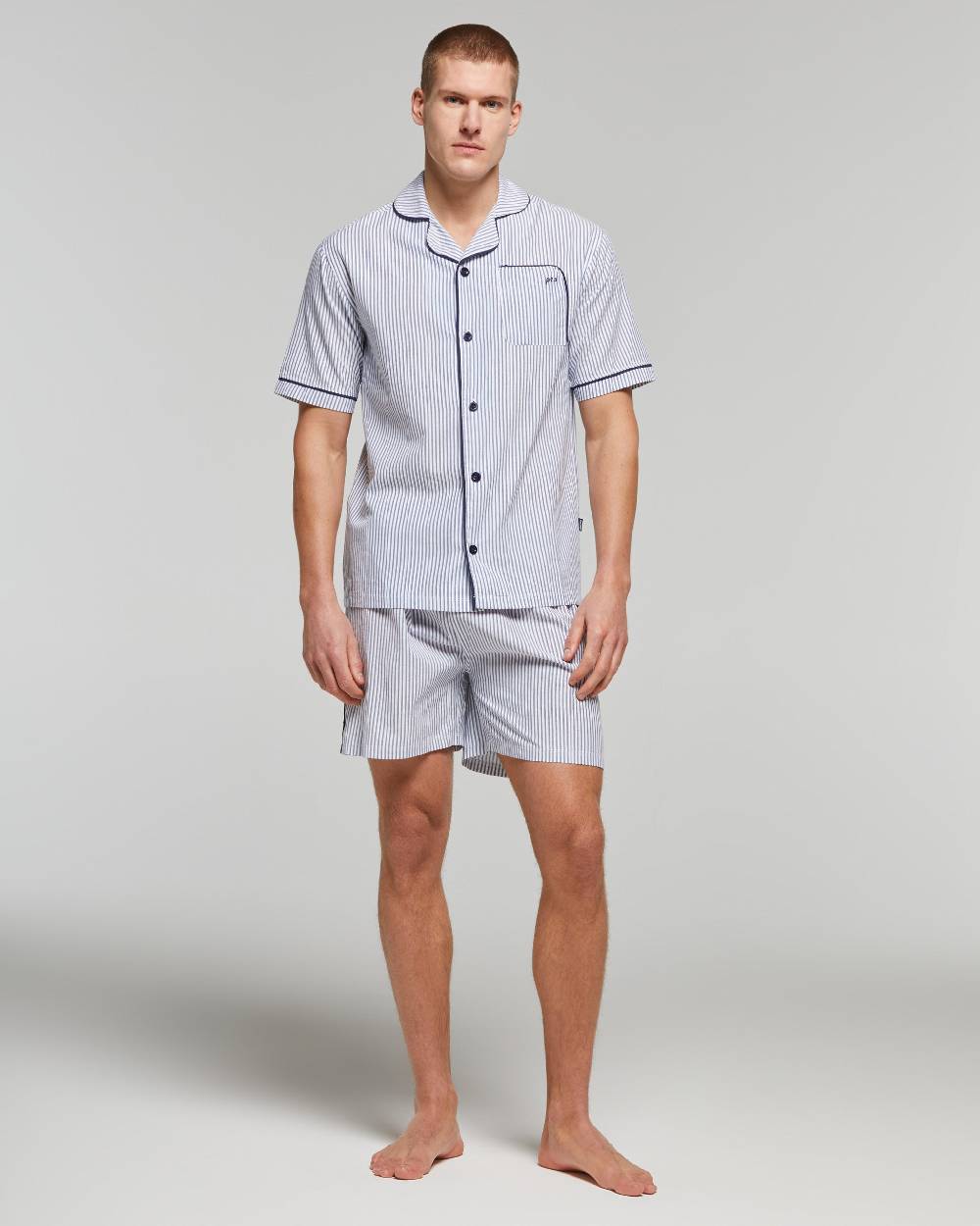 Pompea Pigiama corto cotone Ettore