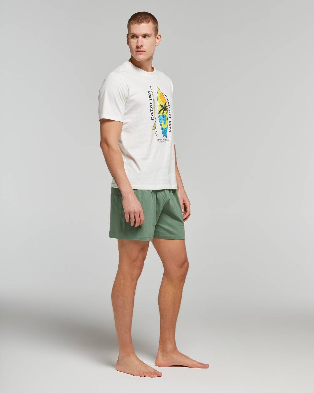 Pompea PIGIAMA CORTO COTONE FICUS