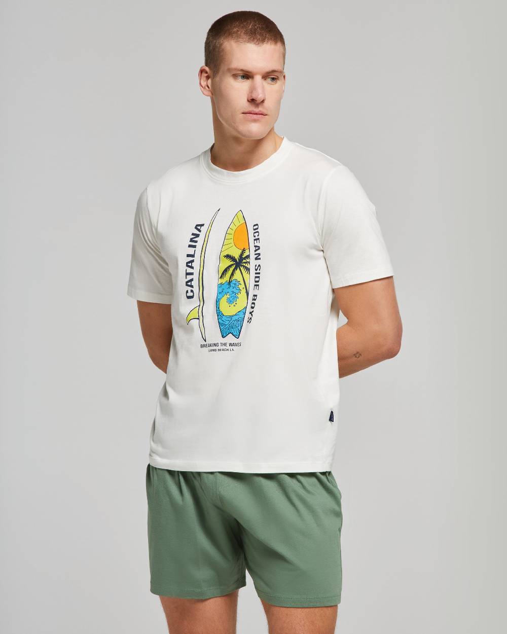 Pompea PIGIAMA CORTO COTONE FICUS