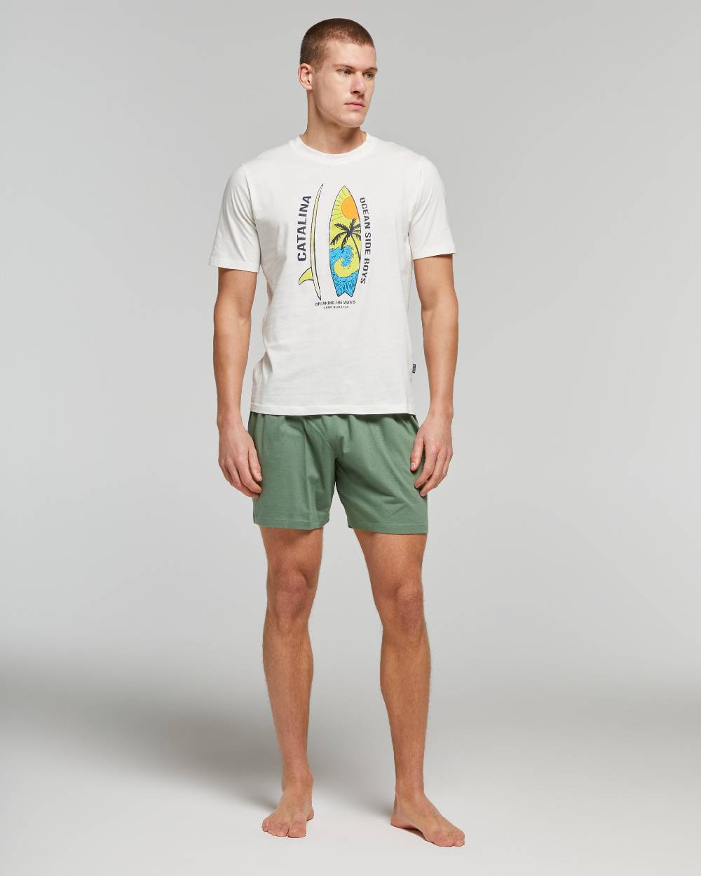 Pompea PIGIAMA CORTO COTONE FICUS