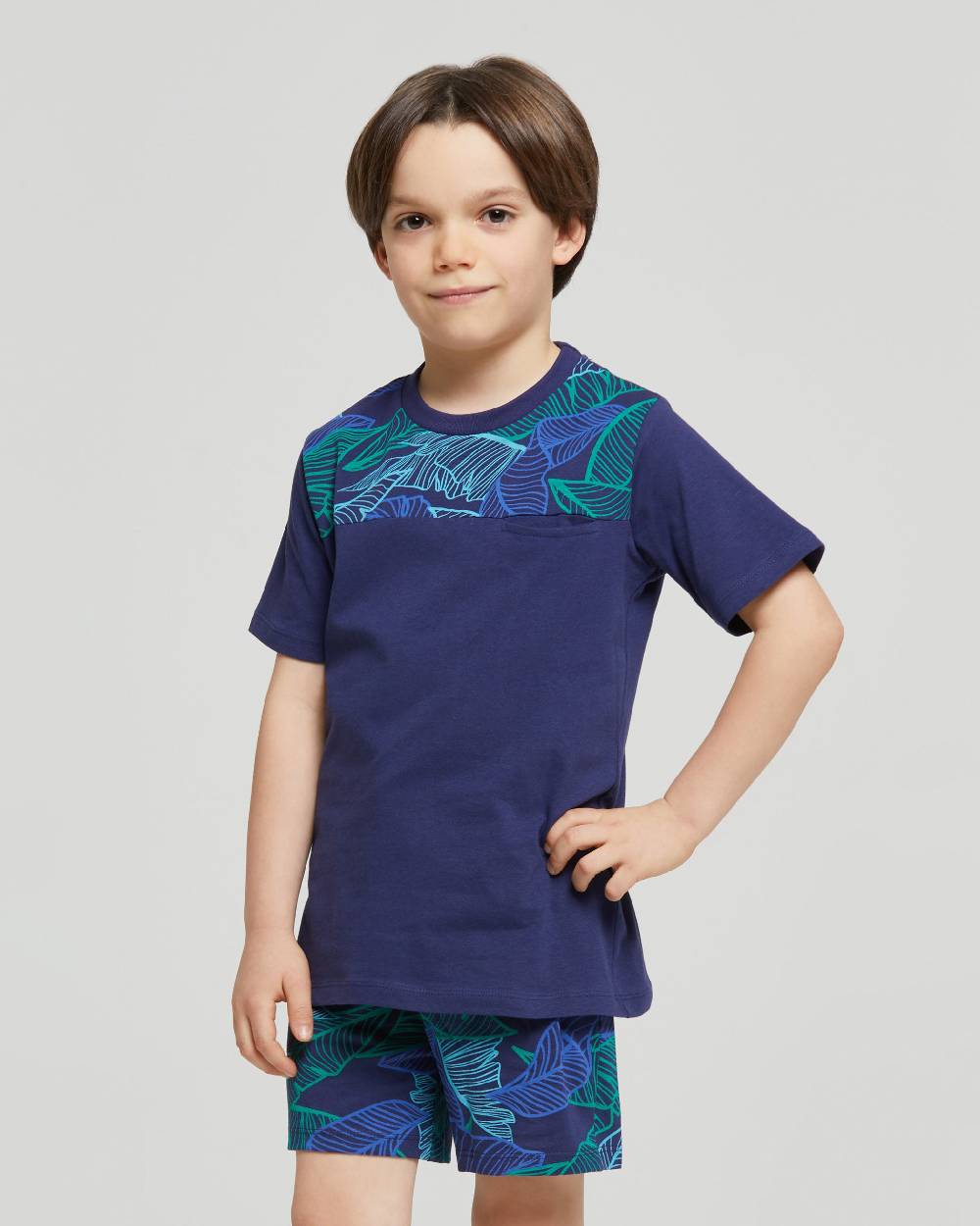 Pompea PIGIAMA CORTO COTONE GERARDO