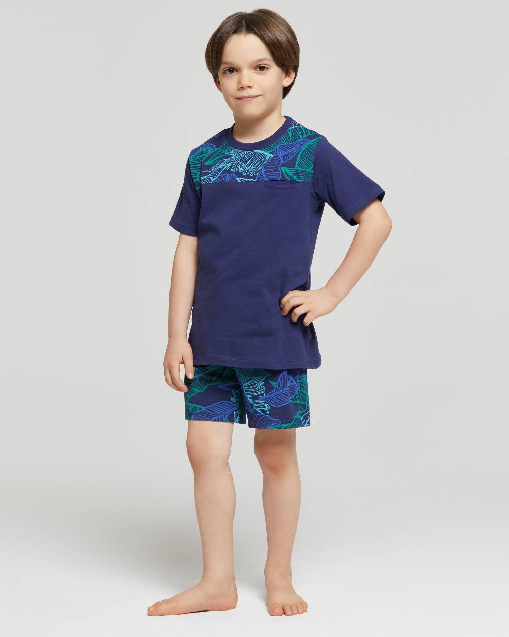 Pompea PIGIAMA CORTO COTONE GERARDO