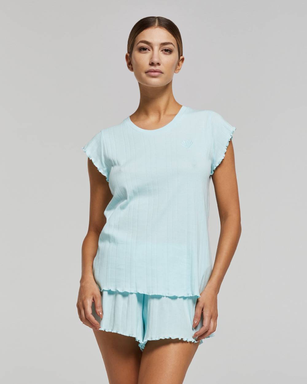 Pompea PIGIAMA CORTO COTONE GIACINTO