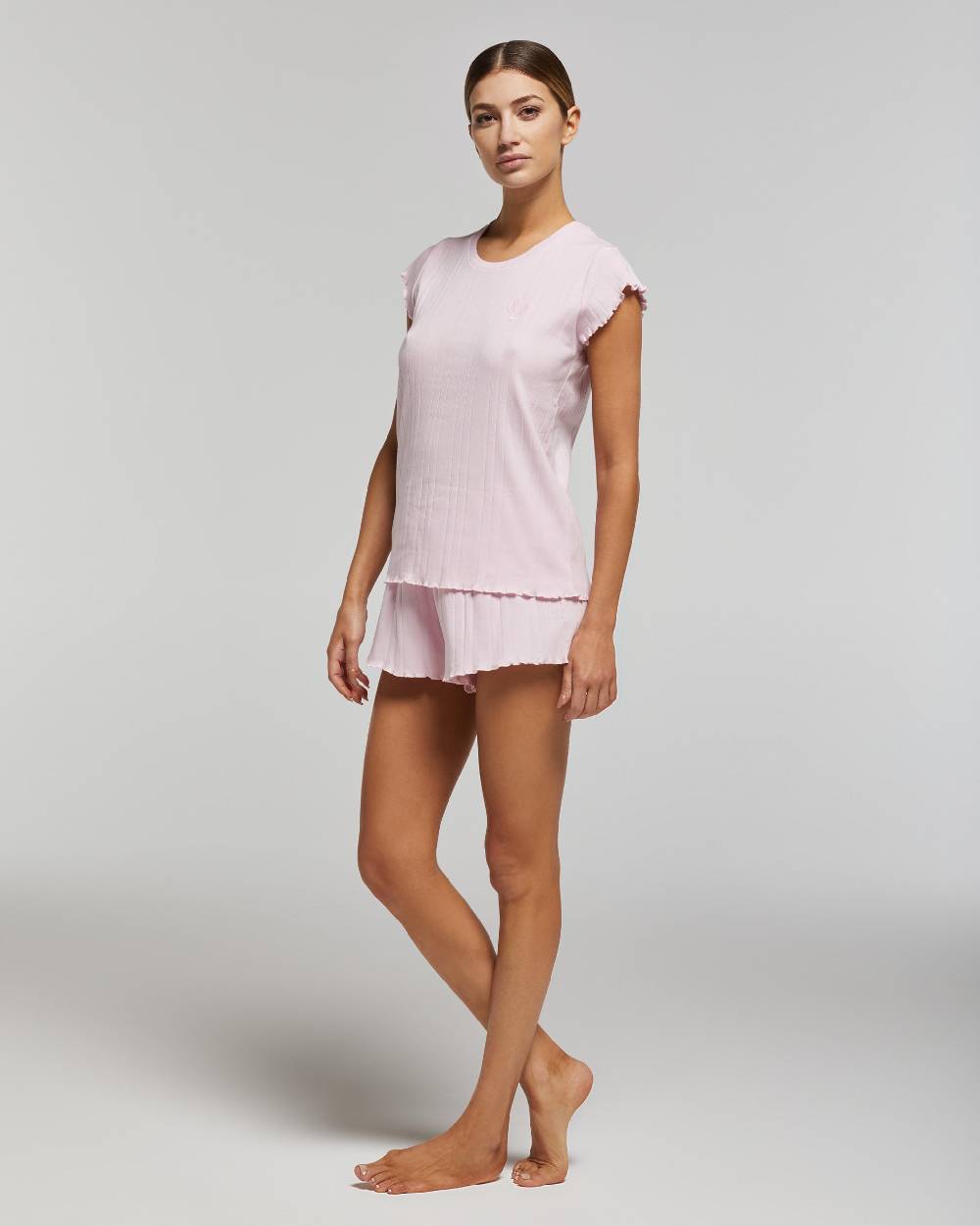 Pompea PIGIAMA CORTO COTONE GIACINTO