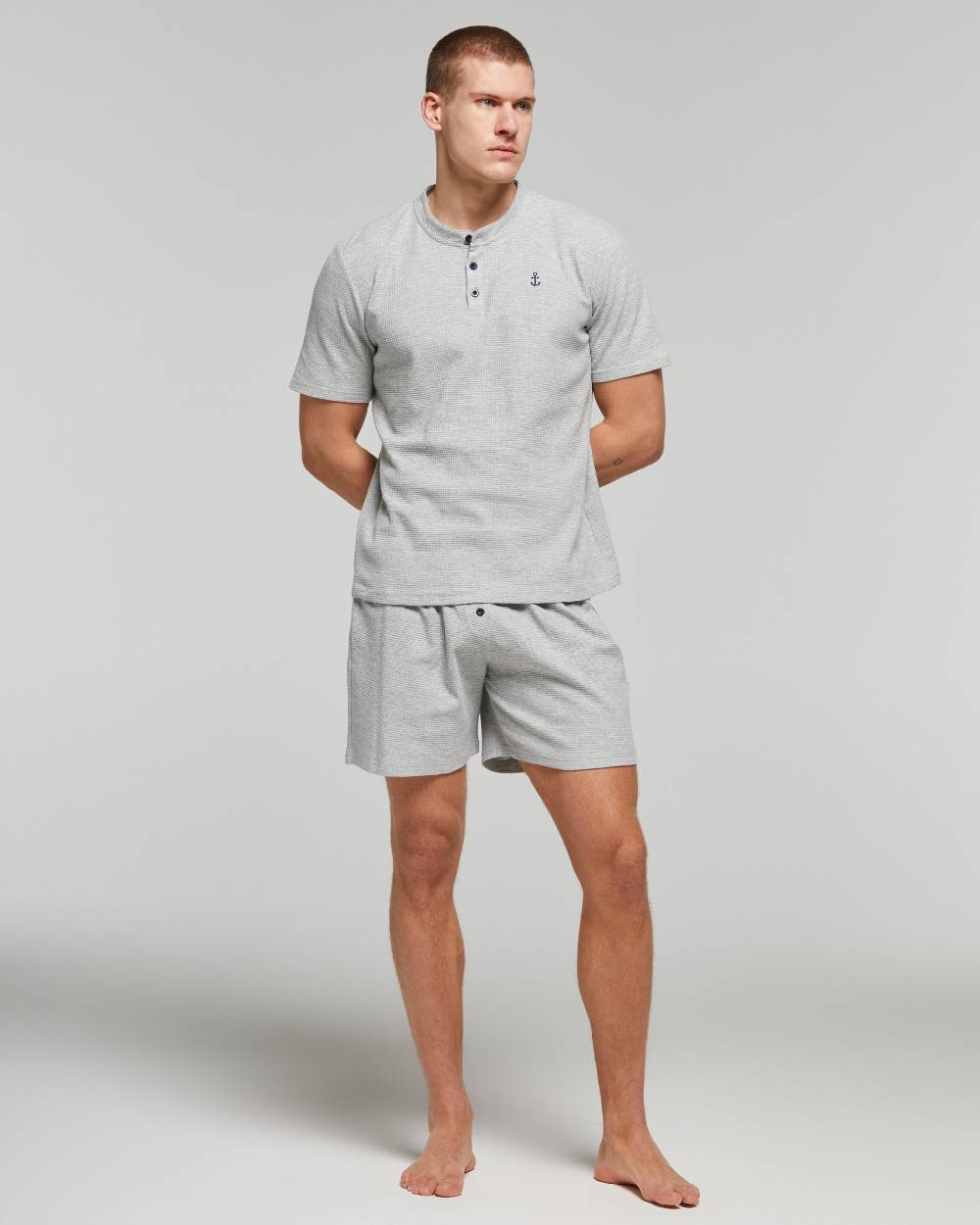 Pompea PIGIAMA CORTO COTONE GINEPRO