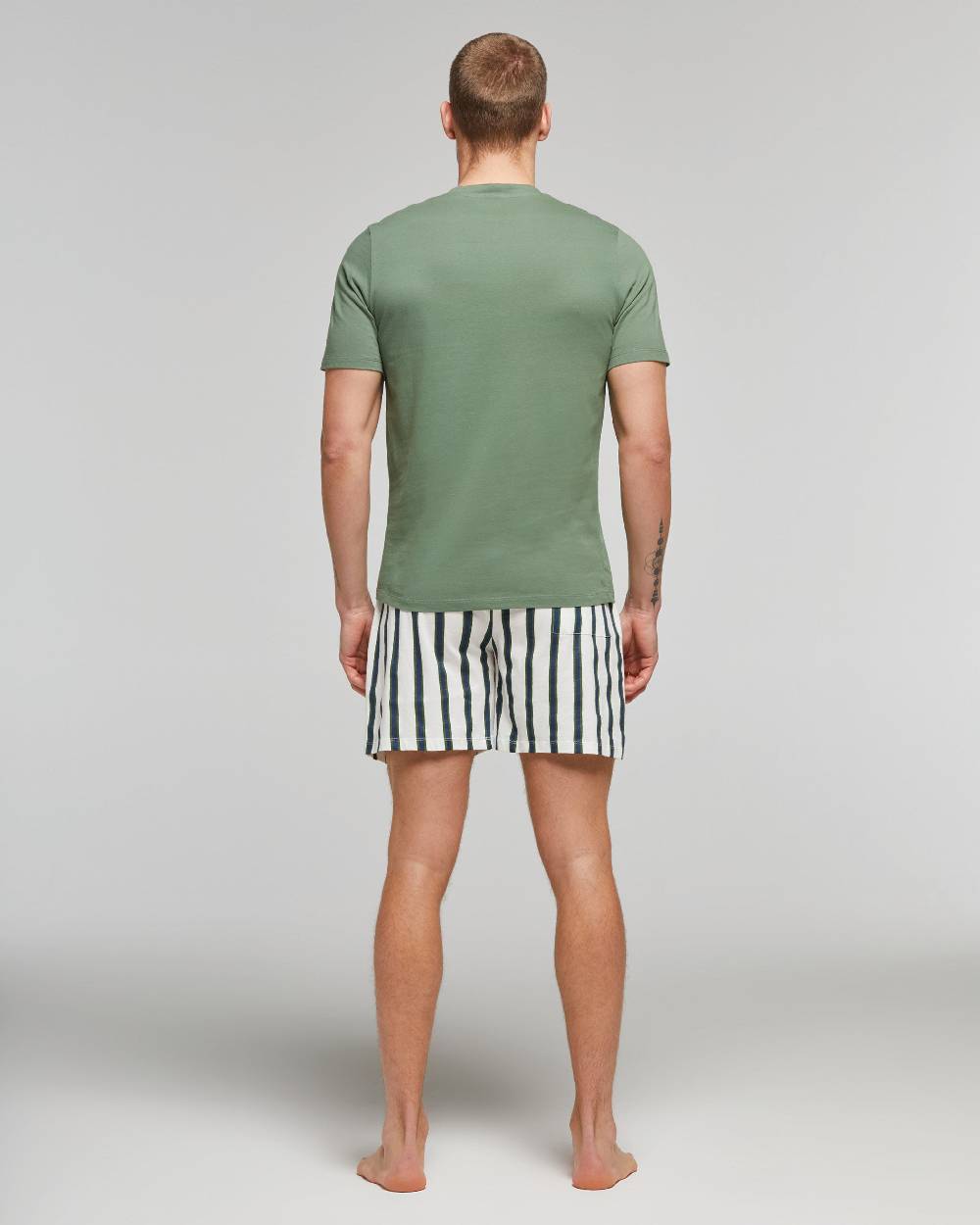 Pompea PIGIAMA CORTO COTONE GINKO