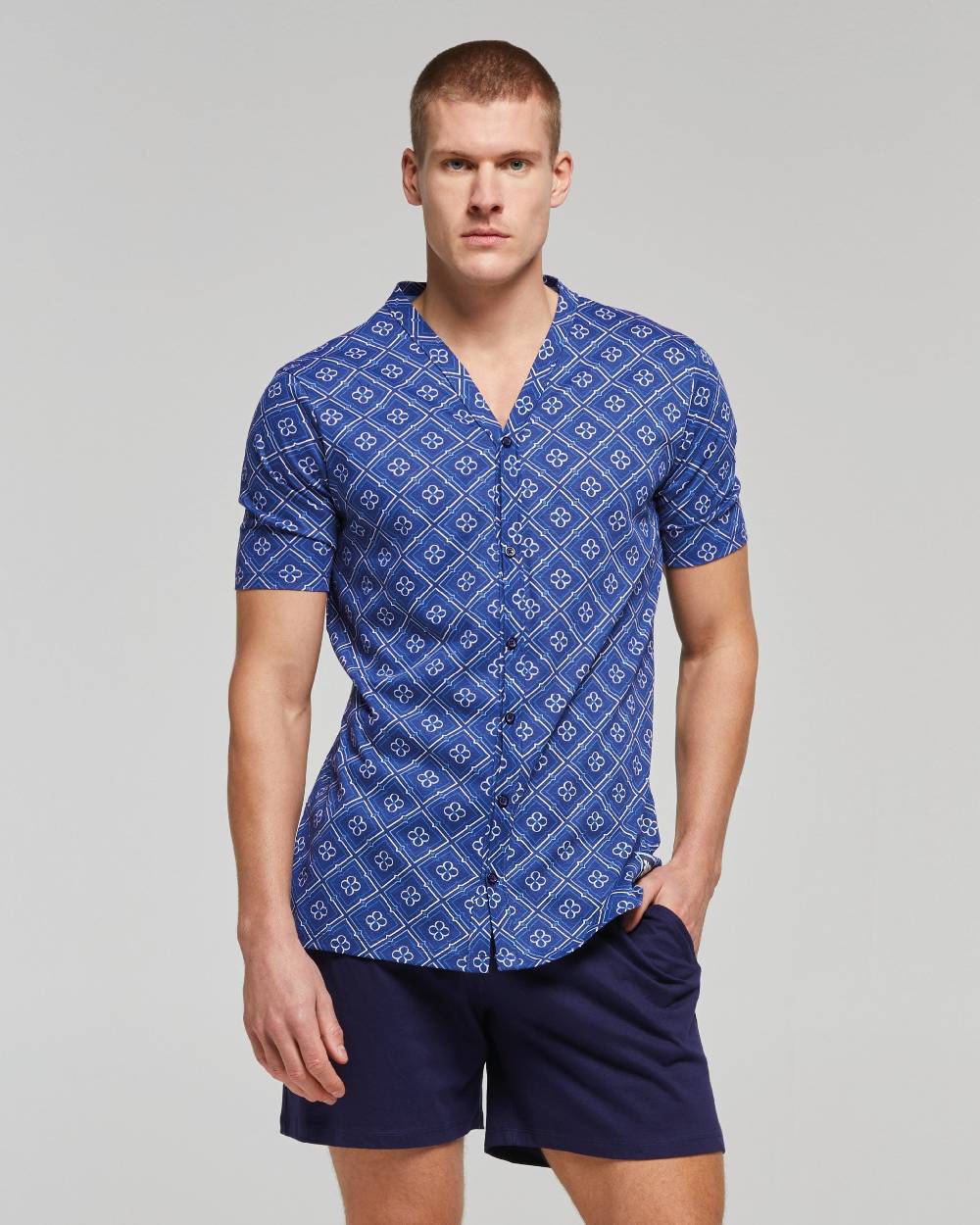 Pompea PIGIAMA CORTO COTONE GIORGIO