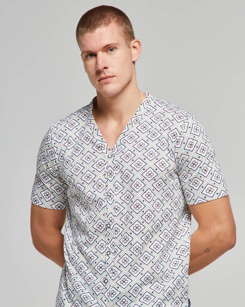 Pompea PIGIAMA CORTO COTONE GIORGIO