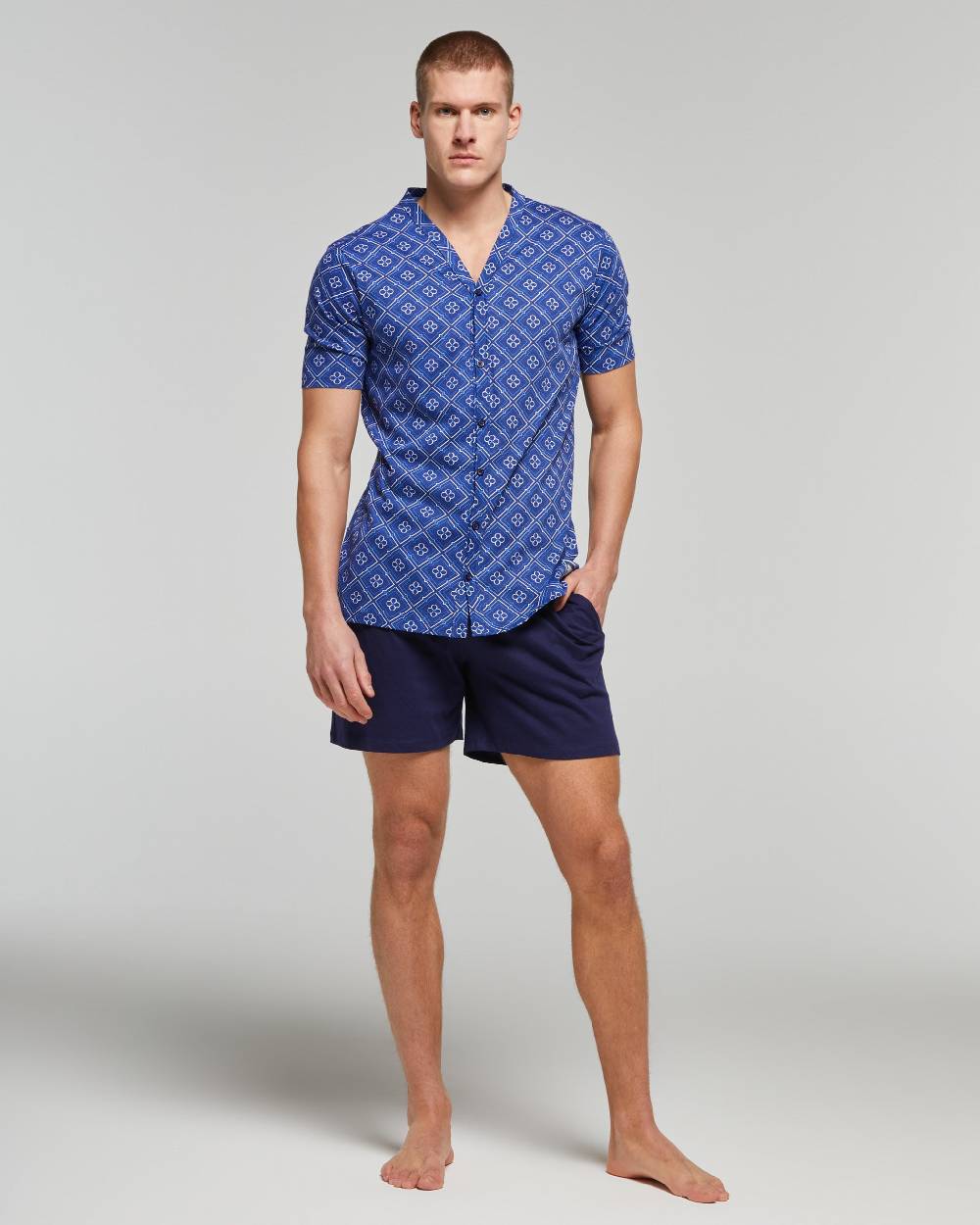 Pompea PIGIAMA CORTO COTONE GIORGIO