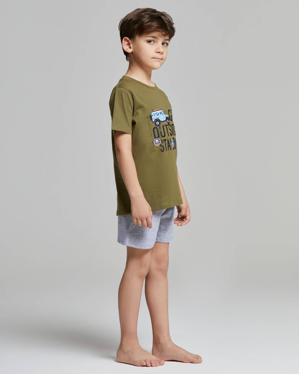 Pompea Pigiama Corto Cotone Giovanni