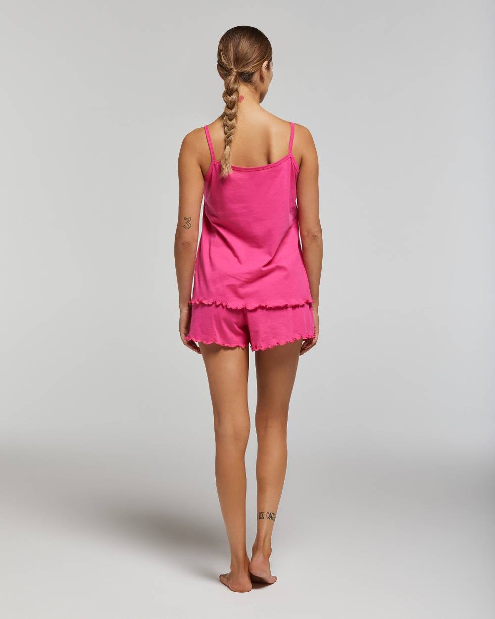 Pompea Pigiama Corto Cotone Ilia