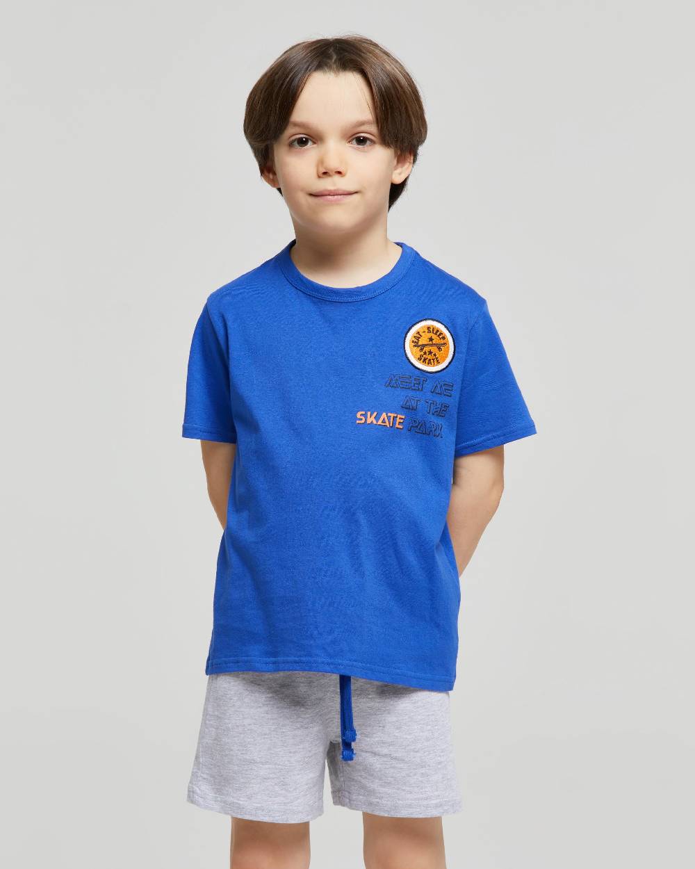 Pompea PIGIAMA CORTO COTONE LEONARDO