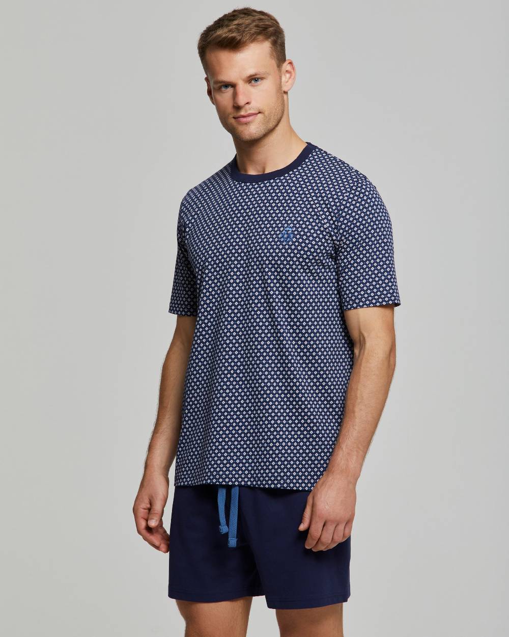 Pompea Pigiama Corto Cotone Maciste