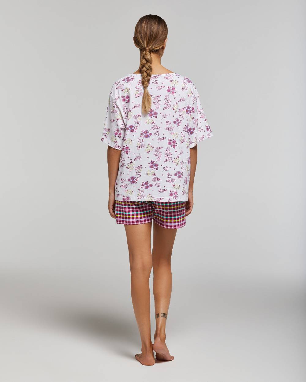 Pompea PIGIAMA CORTO COTONE MAGNOLIA
